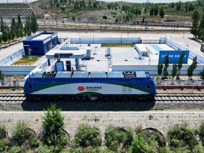 En Chine, une station automatisée pour les trains à hydrogène