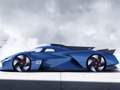 Alpine Alpenglow Hy6 : l'impressionnante supercar à moteur hydrogène se dévoile au Mondial de l'Auto