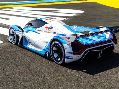 H24EVO : la voiture de course à hydrogène se révèle au Mans