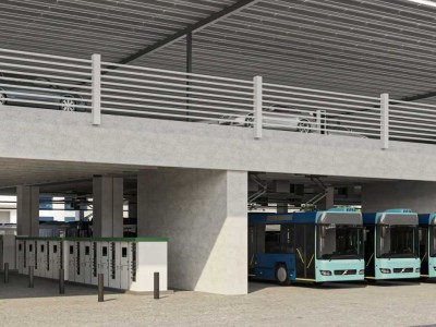 Aux Etats-Unis, ce dépôt de bus à hydrogène sera totalement autonome en énergie