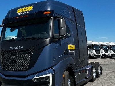 Avec Nikola, J.B. Hunt élargit sa flotte de camions hydrogène