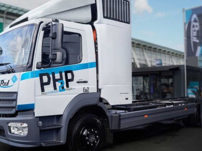 Paul Group perfectionne son camion à hydrogène PH2P