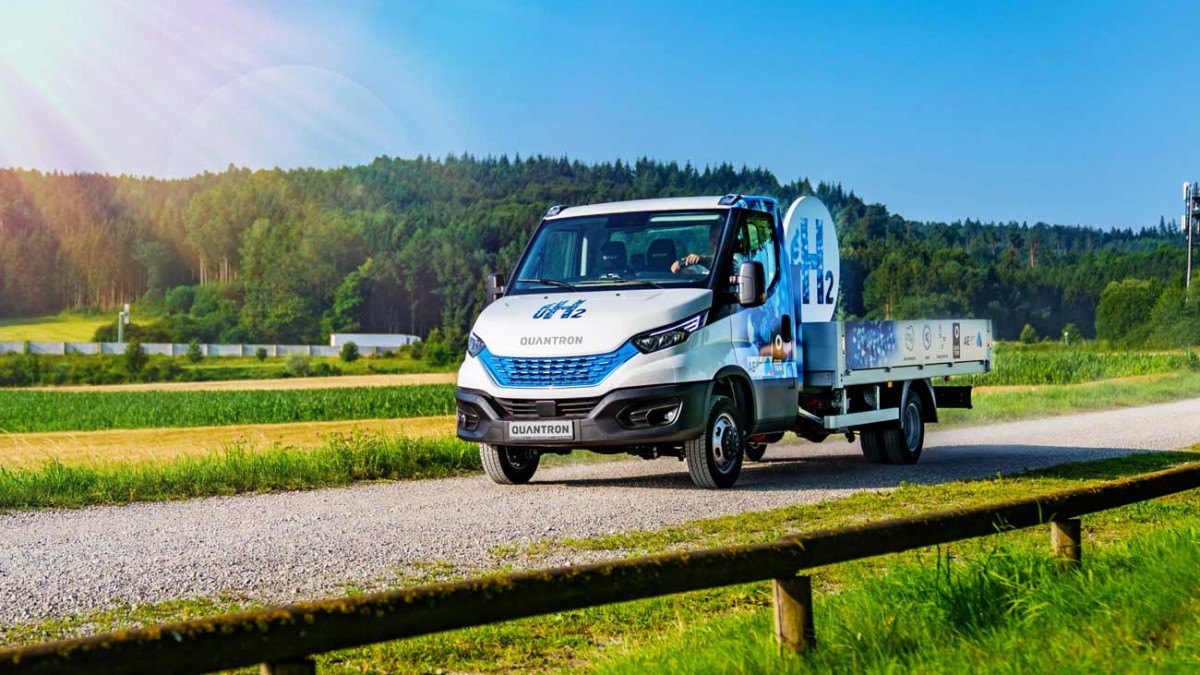 Quantron va commercialiser un Iveco Daily à pile à combustible