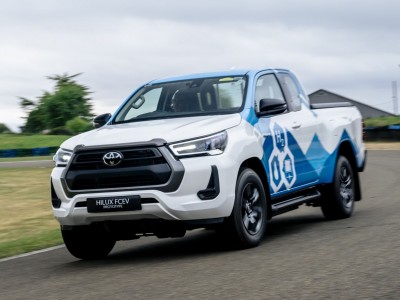 Toyota Hilux hydrogène : nos impressions à bord du pick-up à pile à combustible