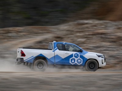 Le premier pick-up à hydrogène de Toyota roule déjà