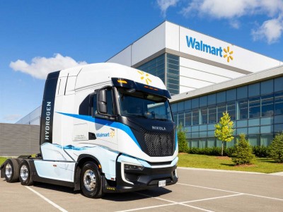 Un premier camion hydrogène pour Walmart Canada