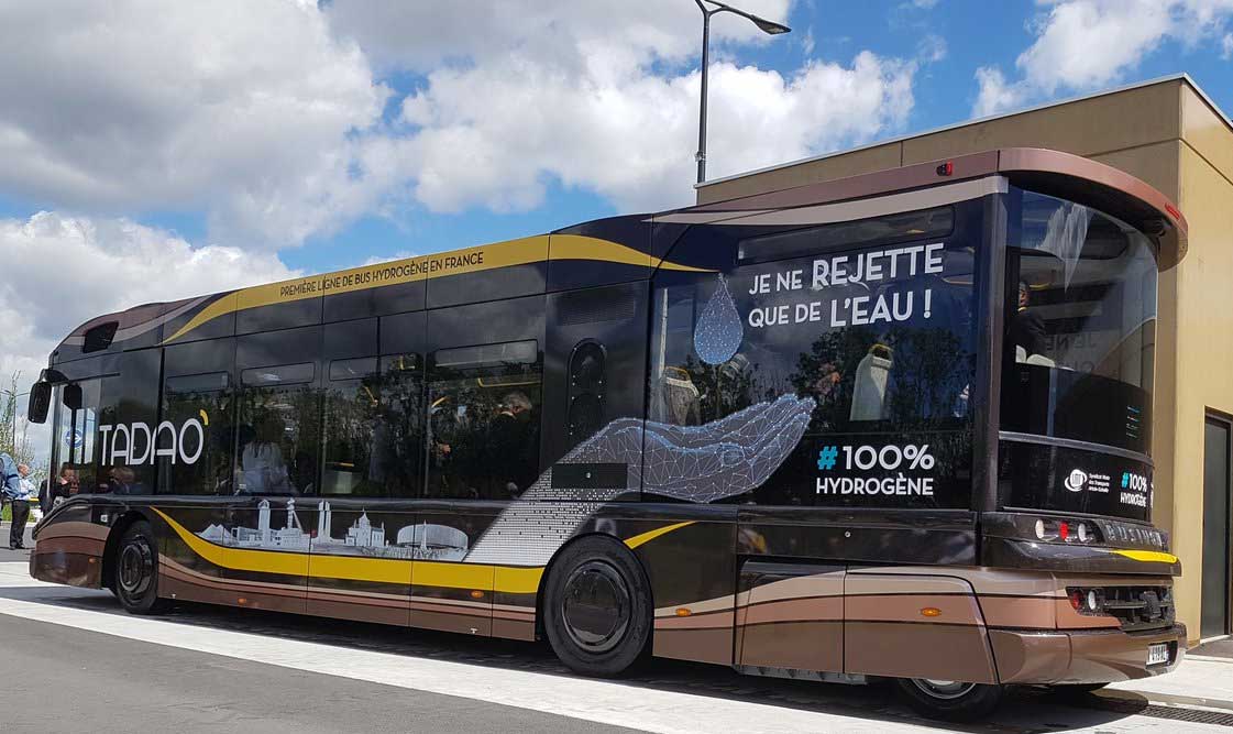 La première ligne de bus à hydrogène de France est lancée