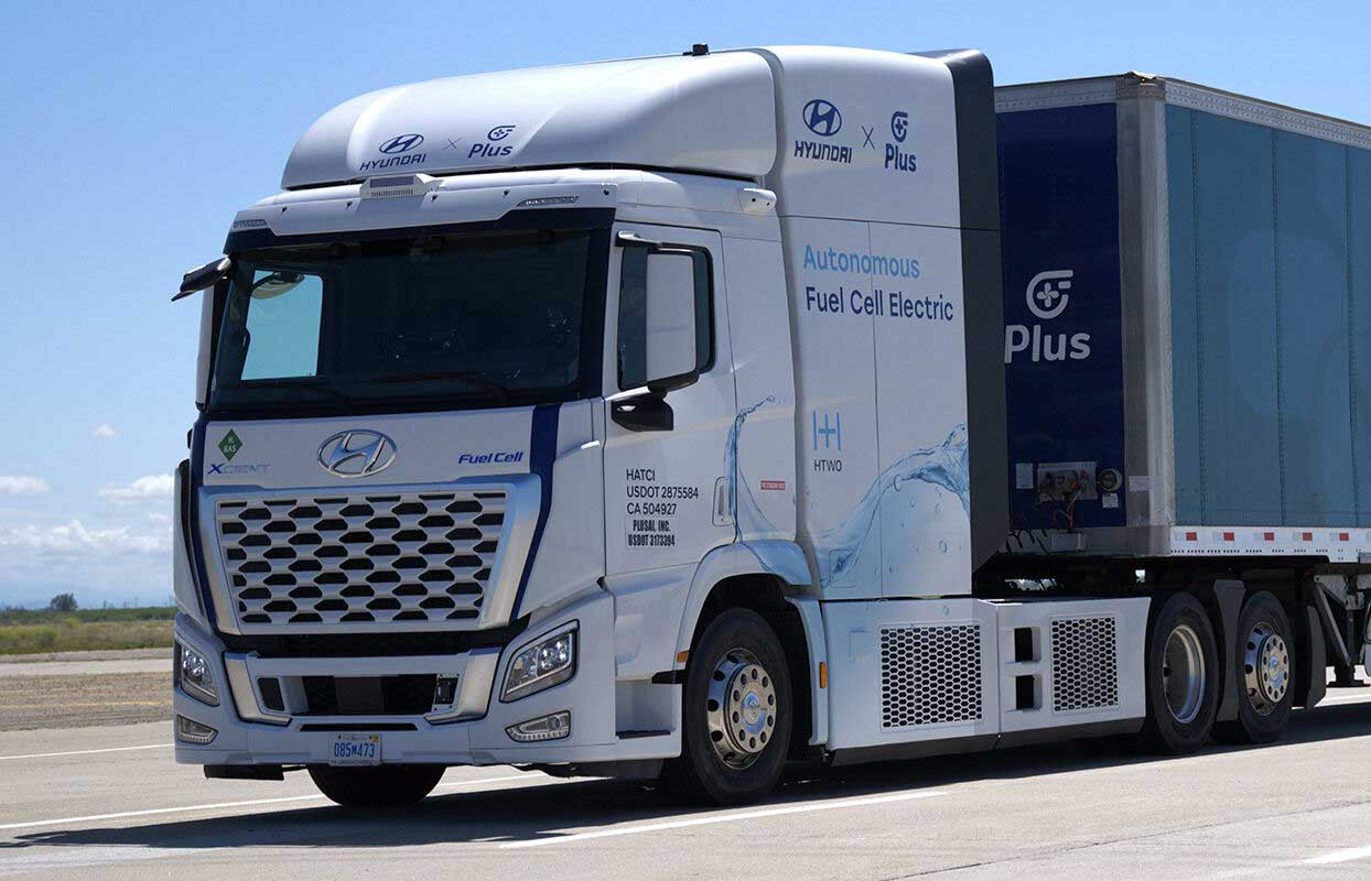 Aux Etats-Unis, le camion à hydrogène de Hyundai devient autonome